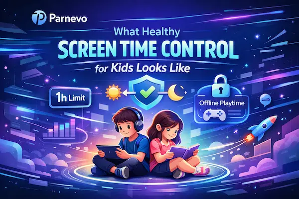 What Healthy Screen Time Control for Kids Looks Like