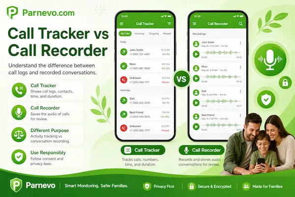 Call Tracker vs Call Recorder