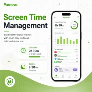 Screen Time Management - Parnevo App