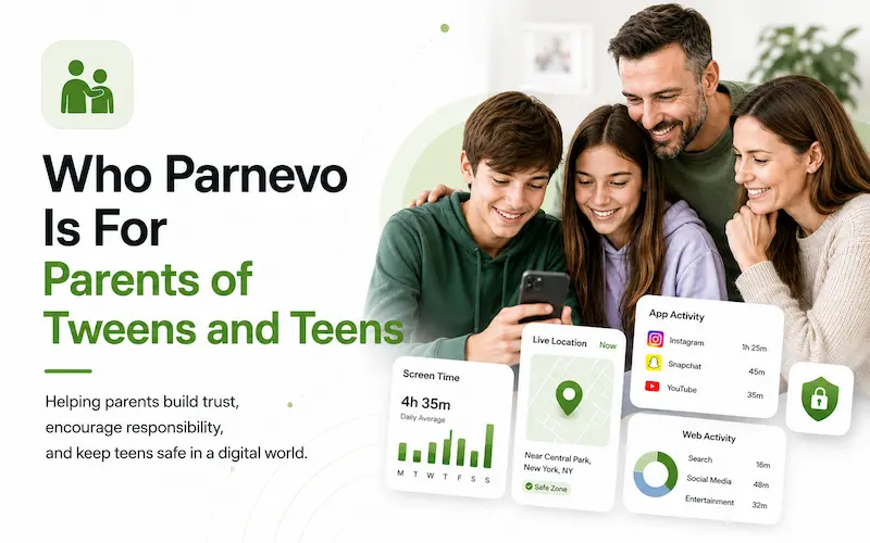 Who Parnevo Is For Parents of Tweens and Teens