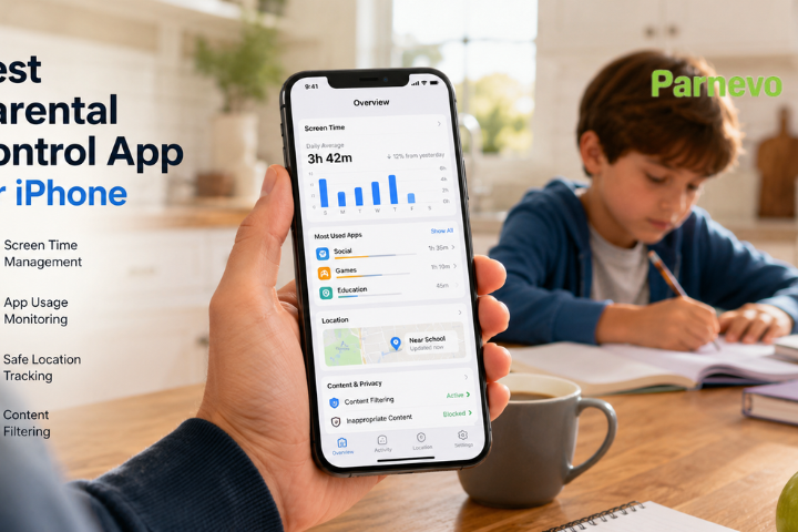 Parnevo Best Parental Control App for iPhone
